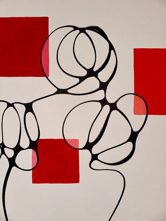 Mohnblumen in Auflösung