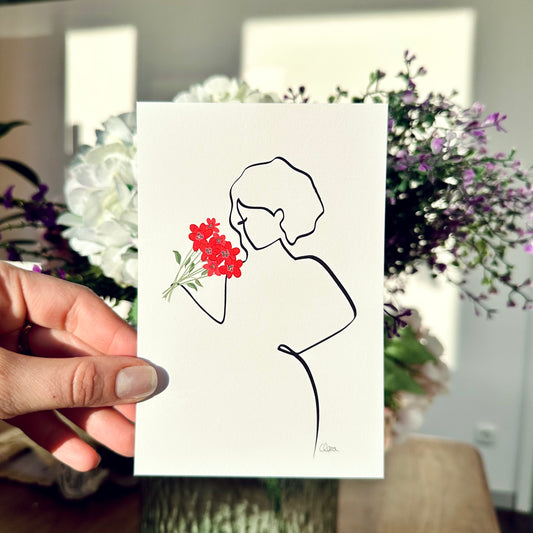 Frauen in der Blüte Nr. 8