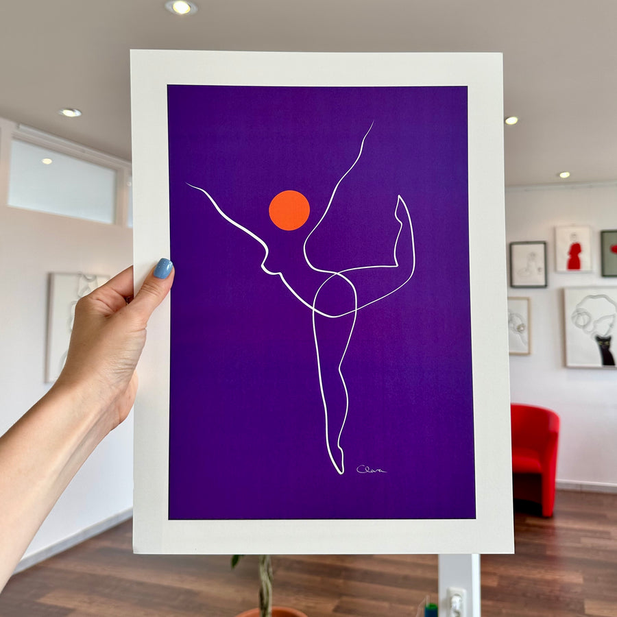 Purple Rain *Limited Edition* (cream white paper)