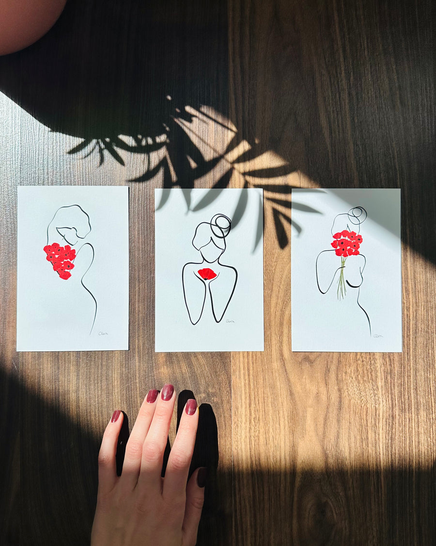 Mohn Amour Set