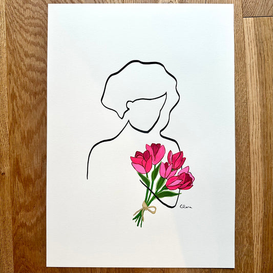 Frauen in der Blüte Nr. 4