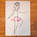 Ballerina (handgezeichnet)