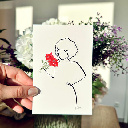 Frauen in der Blüte Nr. 8