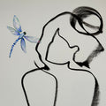 La Libelle (handgezeichnet)