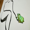 Froschkönigin (handgezeichnet)