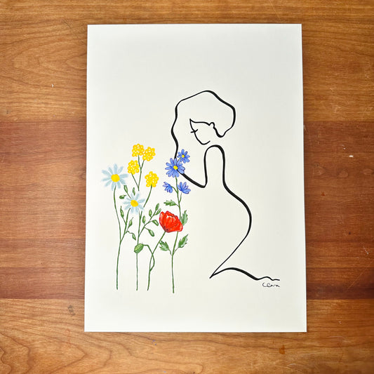 Frauen in der Blüte Nr. 3