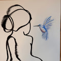 Kolibri (handgezeichnet)