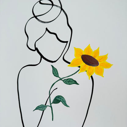 "Sommerlust und Sonnenduft" - handgezeichnet