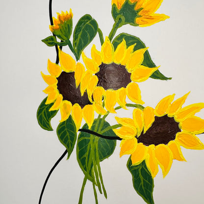 Frauen in der Blüte Nr. 9 - handgezeichnet