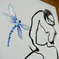 La Libelle (handgezeichnet)