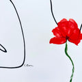 Mohnblüte (handgezeichnet)