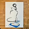 Die Büchermaus (handgezeichnet)