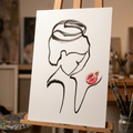 Aphrodite (handgezeichnet)