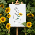 "Sommerlust und Sonnenduft" - handgezeichnet